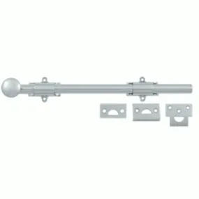12 Inch Deltana Heavy Duty Surface Bolt (Polished Chrome Finish)