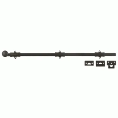 24 Inch Deltana Heavy Duty Surface Bolt (Oil Rubbed Bronze Finish)
