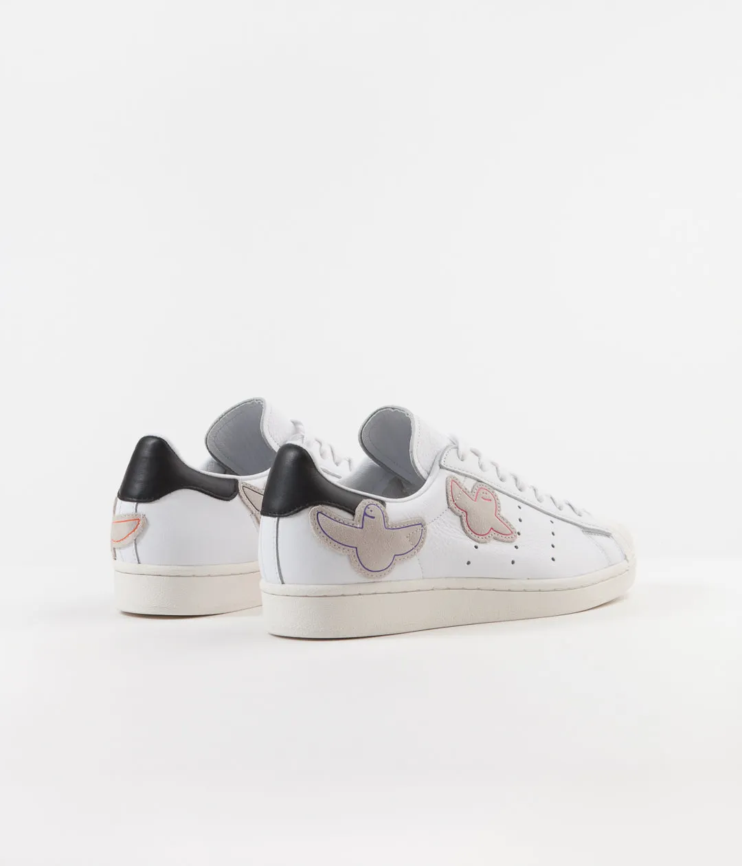 Adidas Superstar 80's 'Gonz' Shoes - White / Core Black / Chalk White