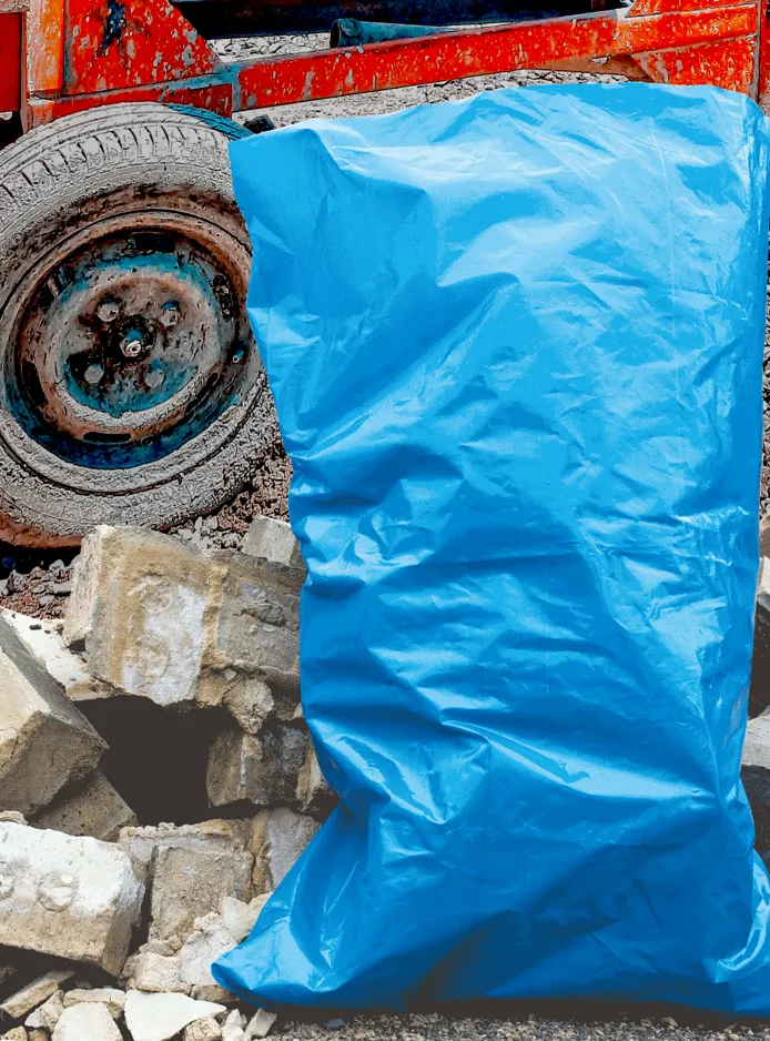 Blue 60 Litre Rubble Sack - (Sold in boxes of 100)