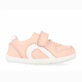 Bobux Step Up Comet Seashell   White Trainers