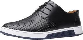 BORAMAX Men's Casual Non-Slip Oxford Shoes -Men's Flat Fashion Breathable Business Formal Dress Sneakers Dress Shoes for Men