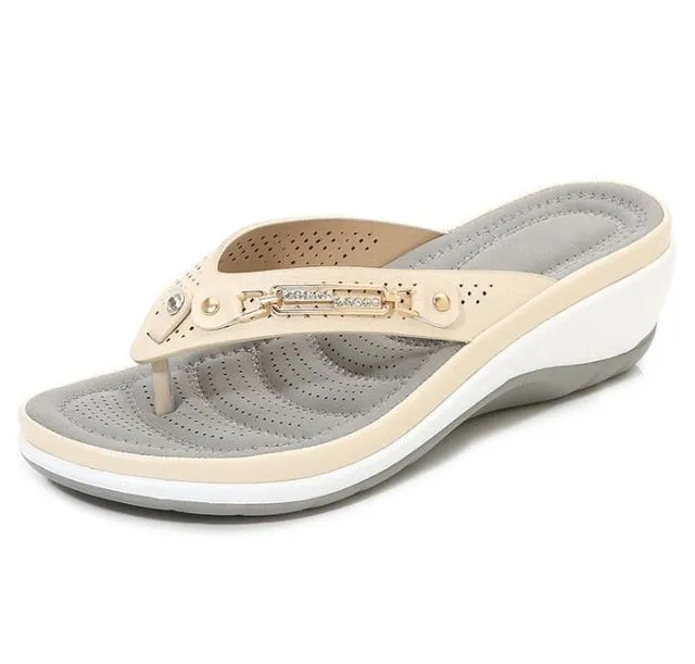 BRAVE YXIAO Designer Flip Flops Womens