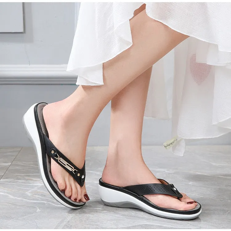 BRAVE YXIAO Designer Flip Flops Womens