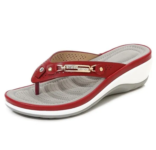 BRAVE YXIAO Designer Flip Flops Womens