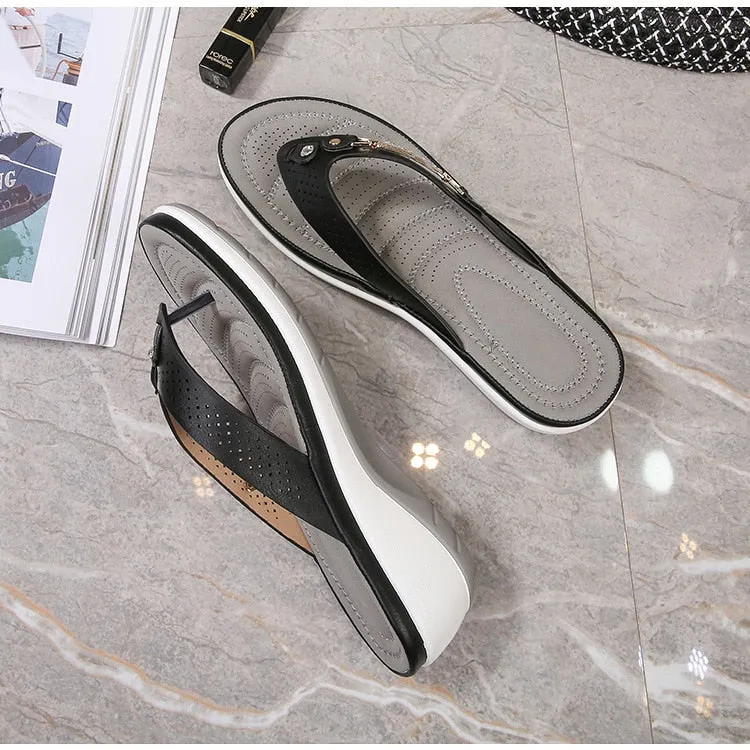 BRAVE YXIAO Designer Flip Flops Womens