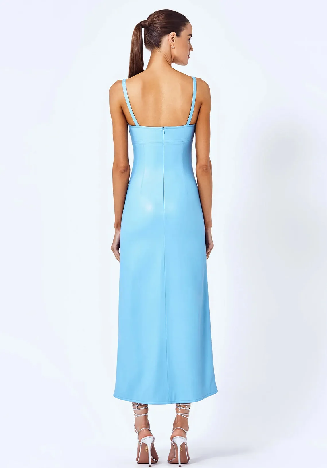 CAMELLIA DRESS BLUE