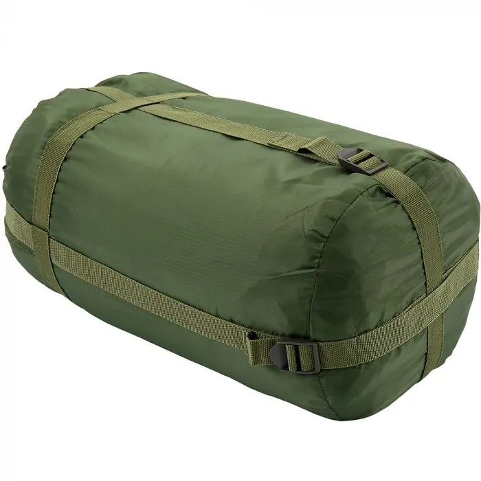 Cold Weather Military Sleeping Bag - Mummy Shaped - Olive Green