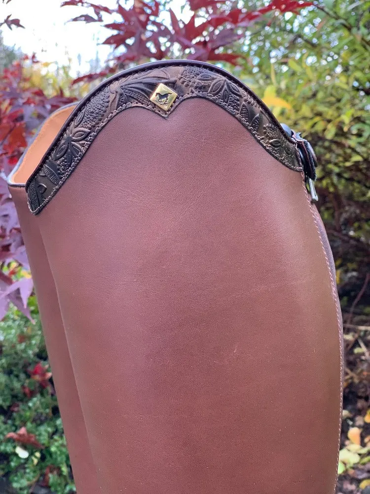 Custom DeNiro S4602 Jump Boot - Vintage Brown with Greta Brown Rondine Top