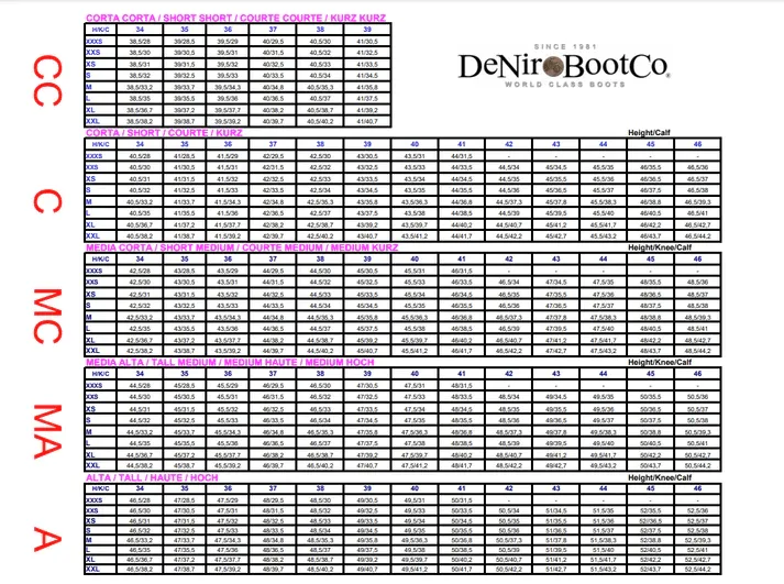 DeNiro Raffaello Amadeii Dressage Boot - Black -  38 MA/L, 39 MC/XXL , & 41 A/XL