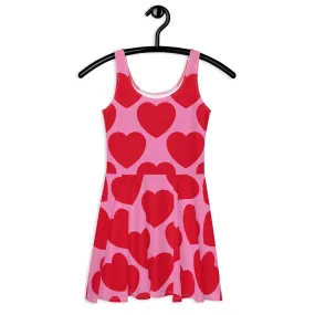 ELLIE LOVE red - Skater Dress