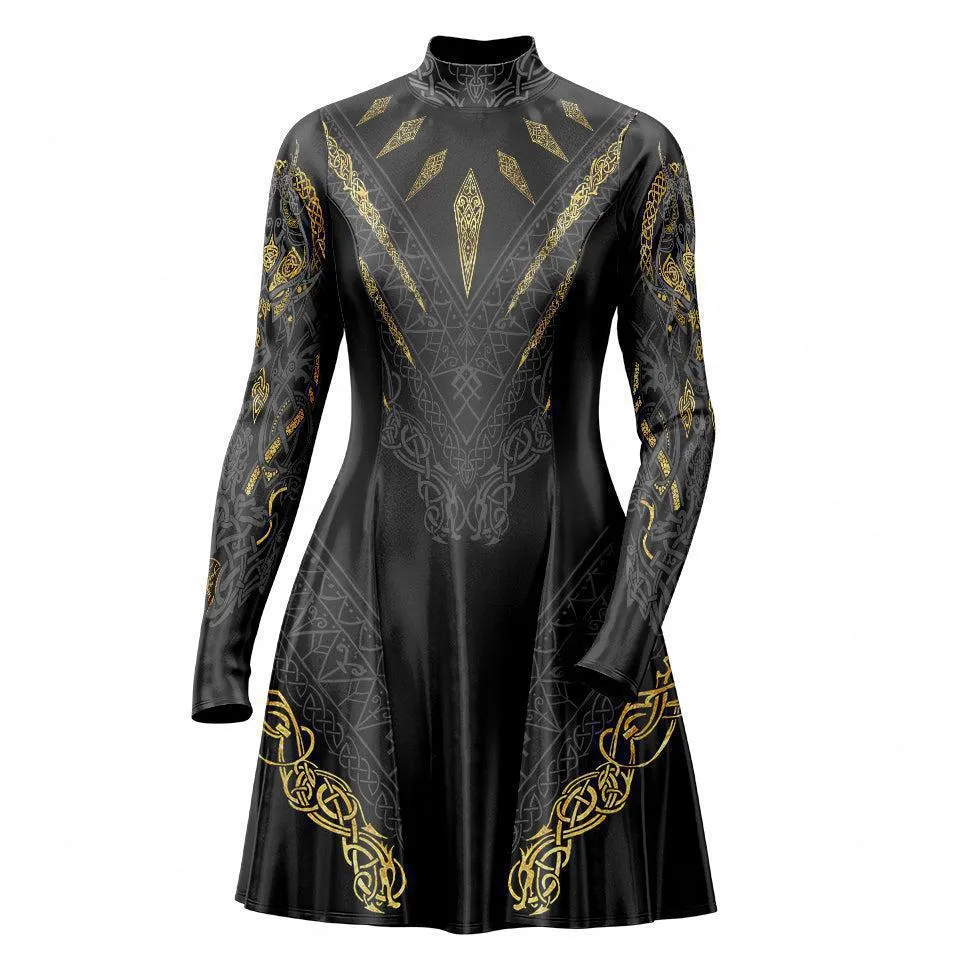 fenrir's Wrath Skater Dress