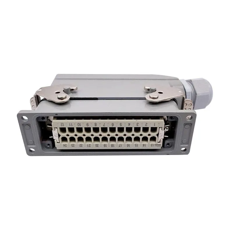 Heavy Duty Connectors HDC-HE-024-1/2/3/4 F/M 24pin Industrial connection