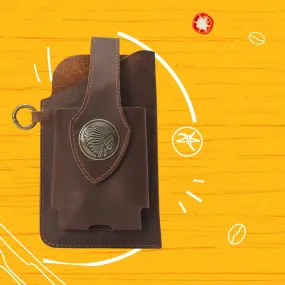 Heavy Duty Leather Cell Phone Holster