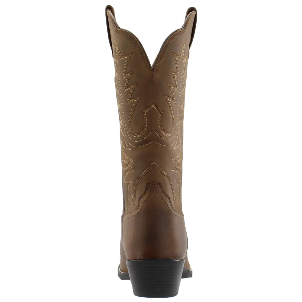 Heritage Round Toe Pull On Boots
