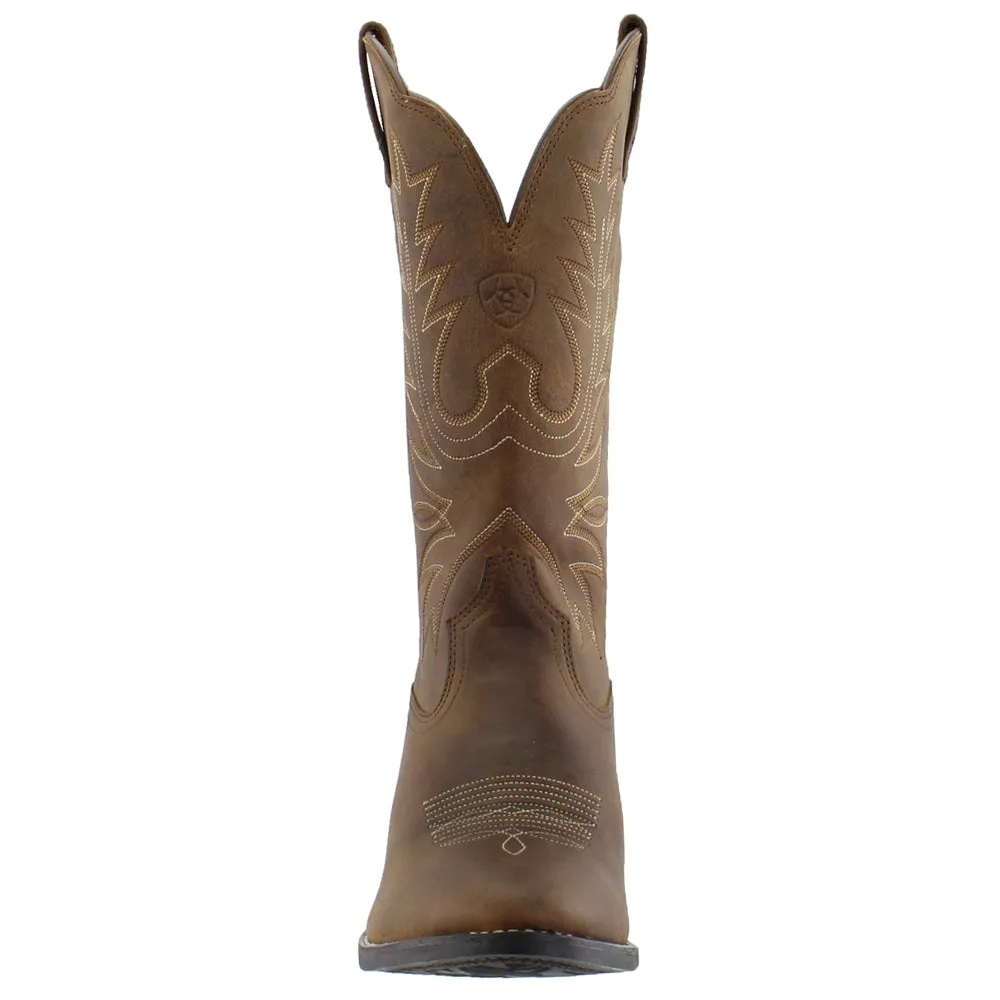 Heritage Round Toe Pull On Boots