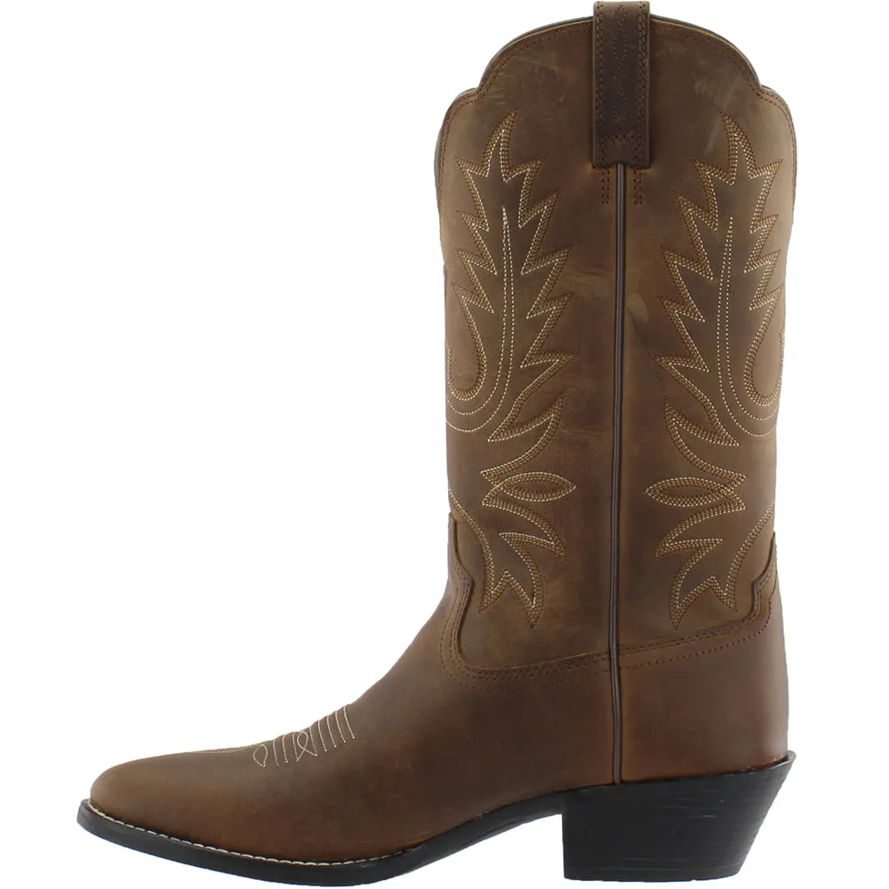 Heritage Round Toe Pull On Boots