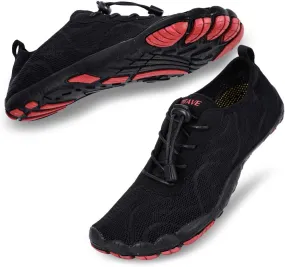 HIITAVE Men Barefoot Water Shoes Beach Aqua Socks Quick Dry for Outdoor Sport Hiking Swiming Surfing