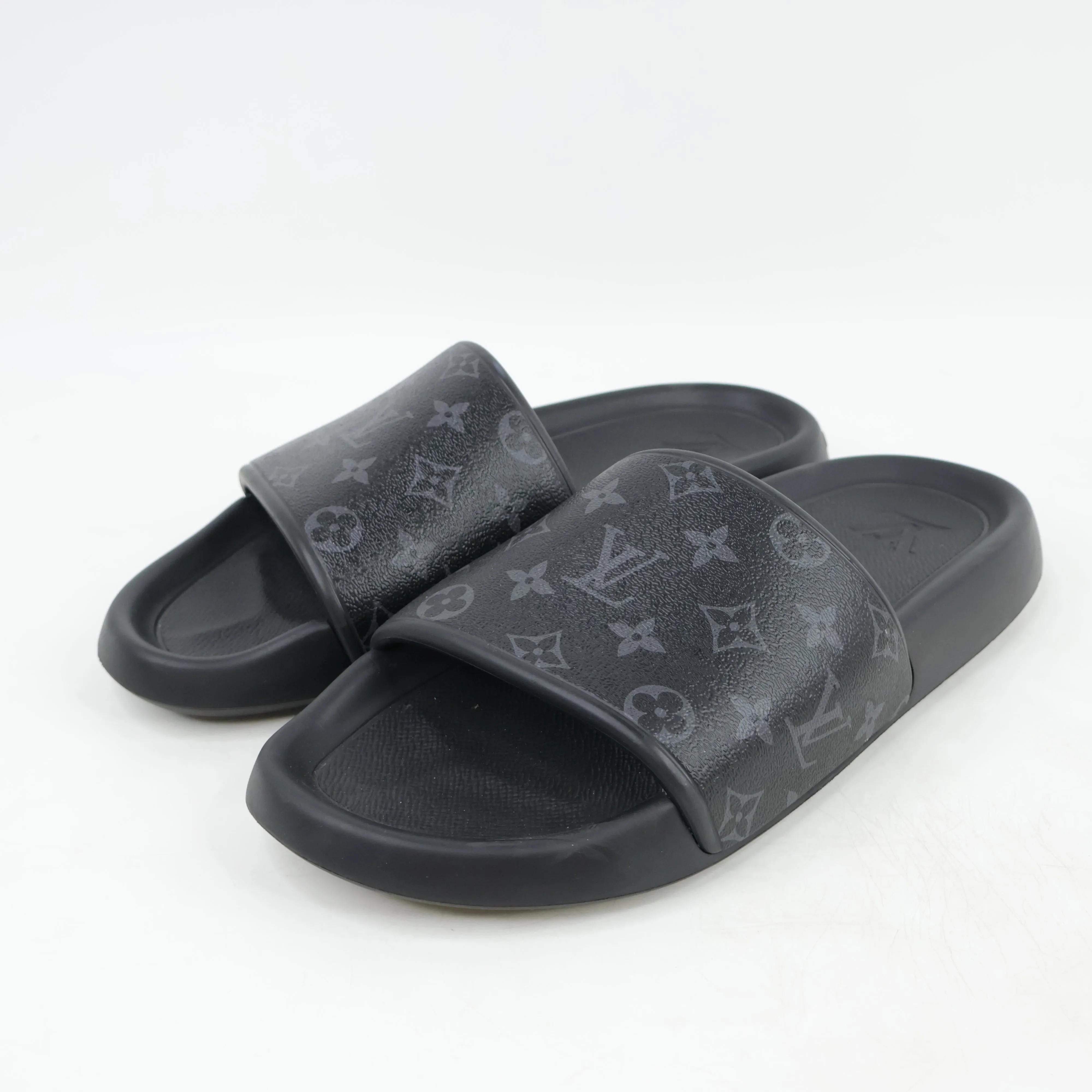 Louis Vuitton Sandals Waterfront Monogram Eclipse 11