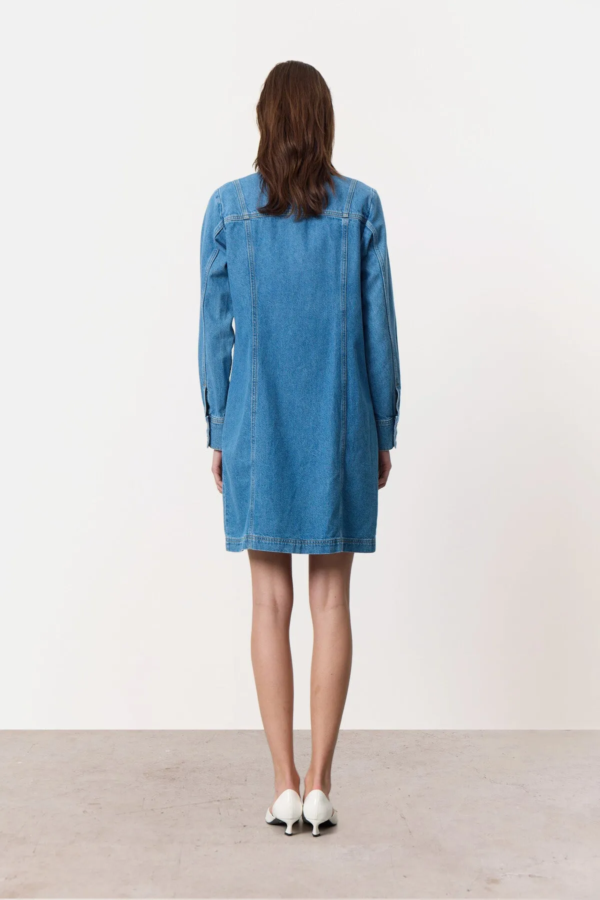 LR-FRILLA 2 Dress Blue