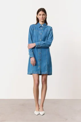 LR-FRILLA 2 Dress Blue