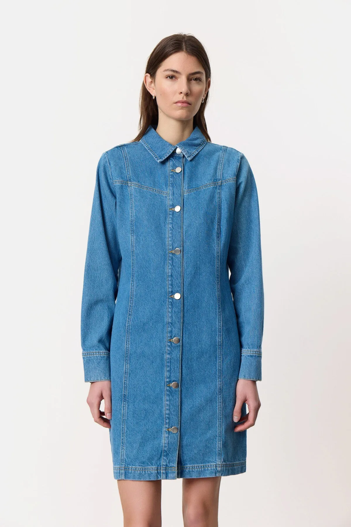LR-FRILLA 2 Dress Blue
