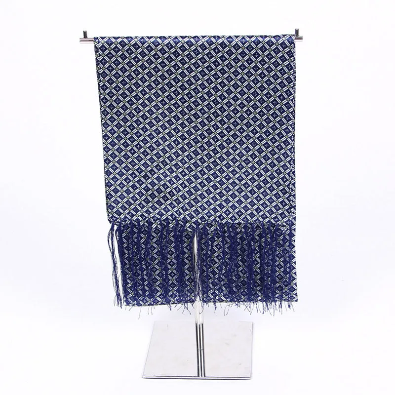 Men's Autumn/Winter Long Scarf With Tassels