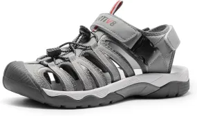 NORTIV 8 Men's Sandals, Closed Toe Athletic Sport Sandals, Mens Summer Shoes, Lightweight Trail Walking Sandals for Men