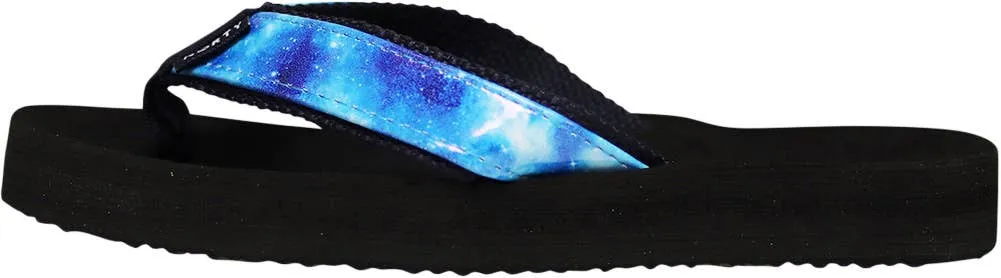 Norty WOMENS 6-11 RESORT SANDAL FLIP FLOP TIE DYE