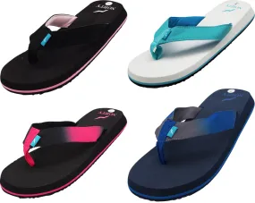 Norty Womens Platform Soft Cushioned Footbed Flip Flop Thong Sandal - Runs One Size Small