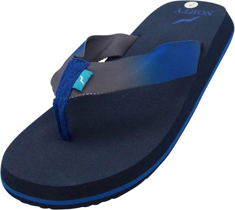 Norty Womens Platform Soft Cushioned Footbed Flip Flop Thong Sandal - Runs One Size Small