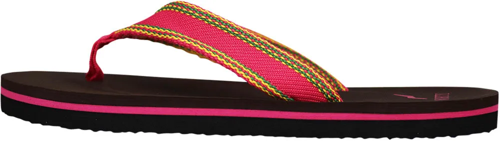 Norty Womens Platform Soft Cushioned Footbed Flip Flop Thong Sandal - Runs One Size Small