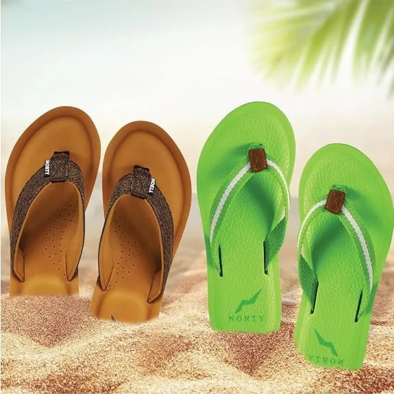 Norty Womens Platform Soft Cushioned Footbed Flip Flop Thong Sandal - Runs One Size Small