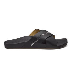 OluKai Women's Kipe'a 'Olu Sandals- Black