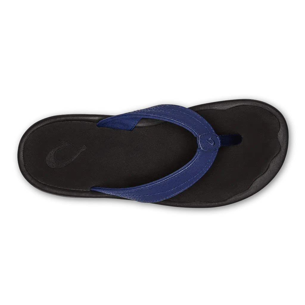 OluKai Women's Ohana Sandals- Pacifica/Black