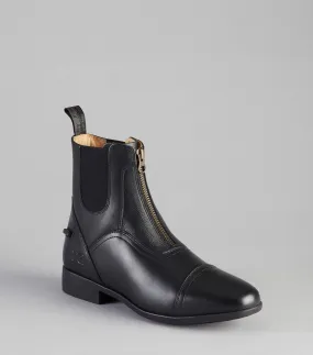 Premier Equine Virtus Junior Leather Paddock Boot - Black