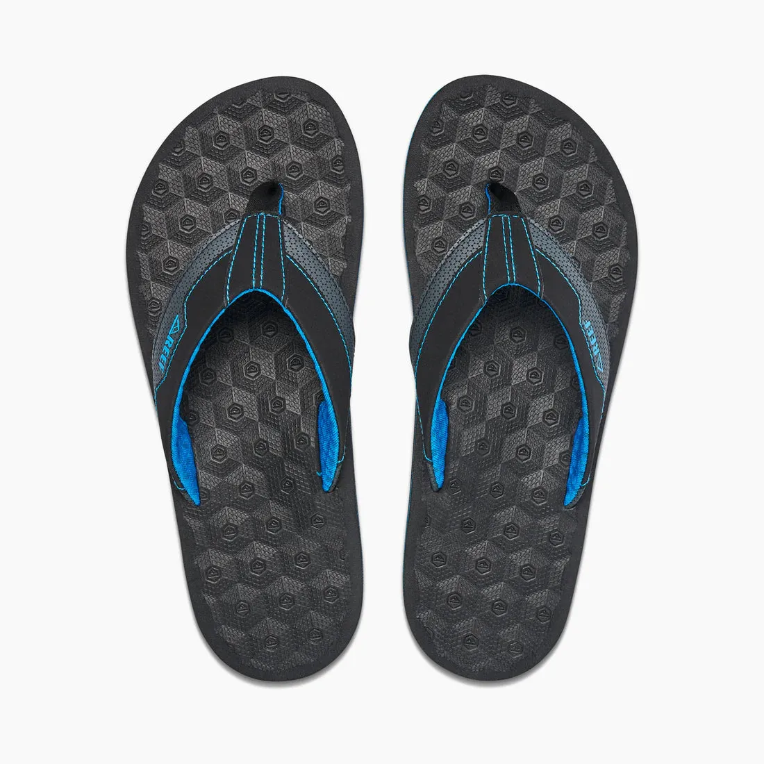 Reef The Ripper Water Friendly Mens Sandal - Black / blue