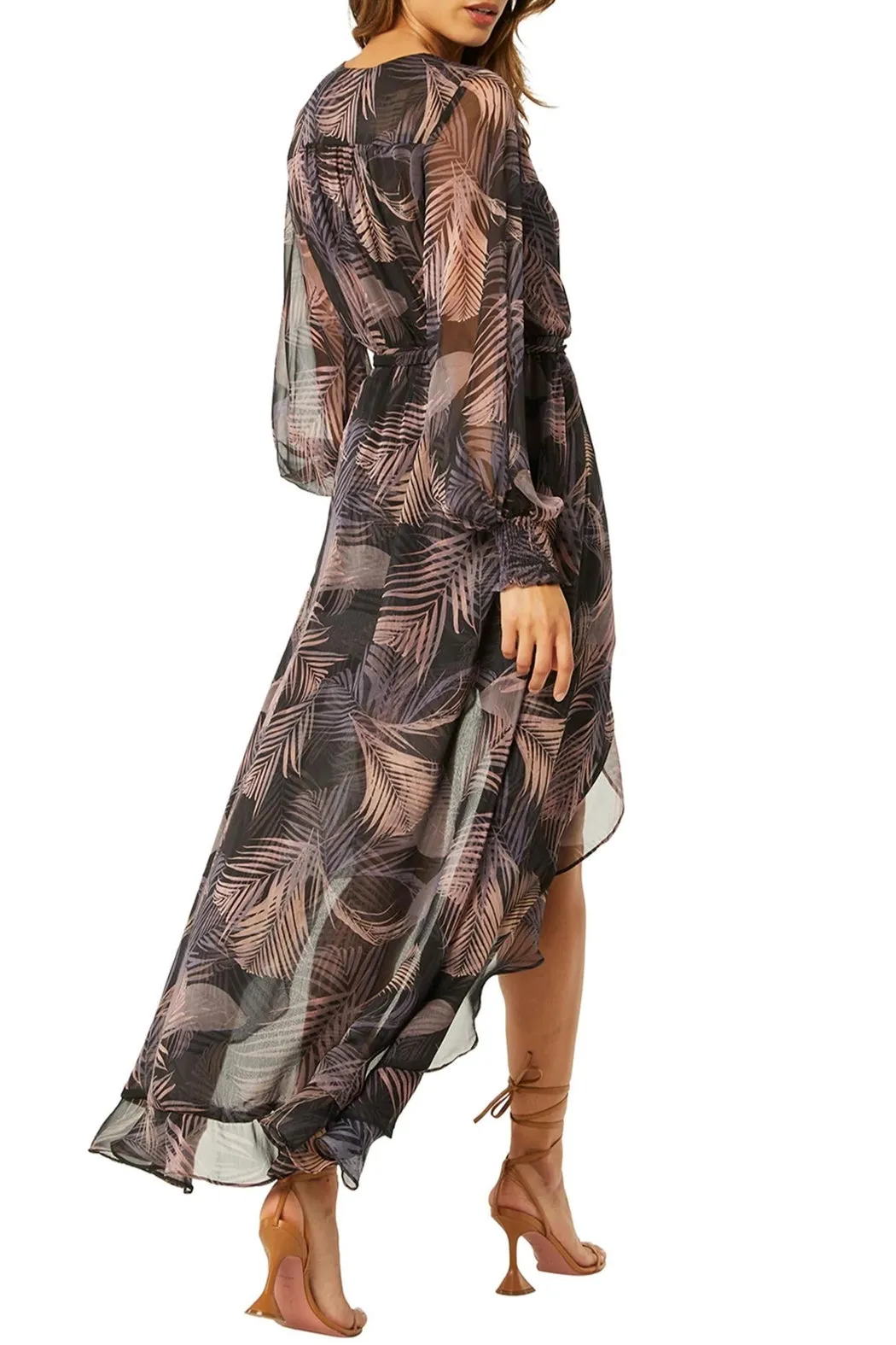 Rocky Dress - San Miguel Palm Chiffon