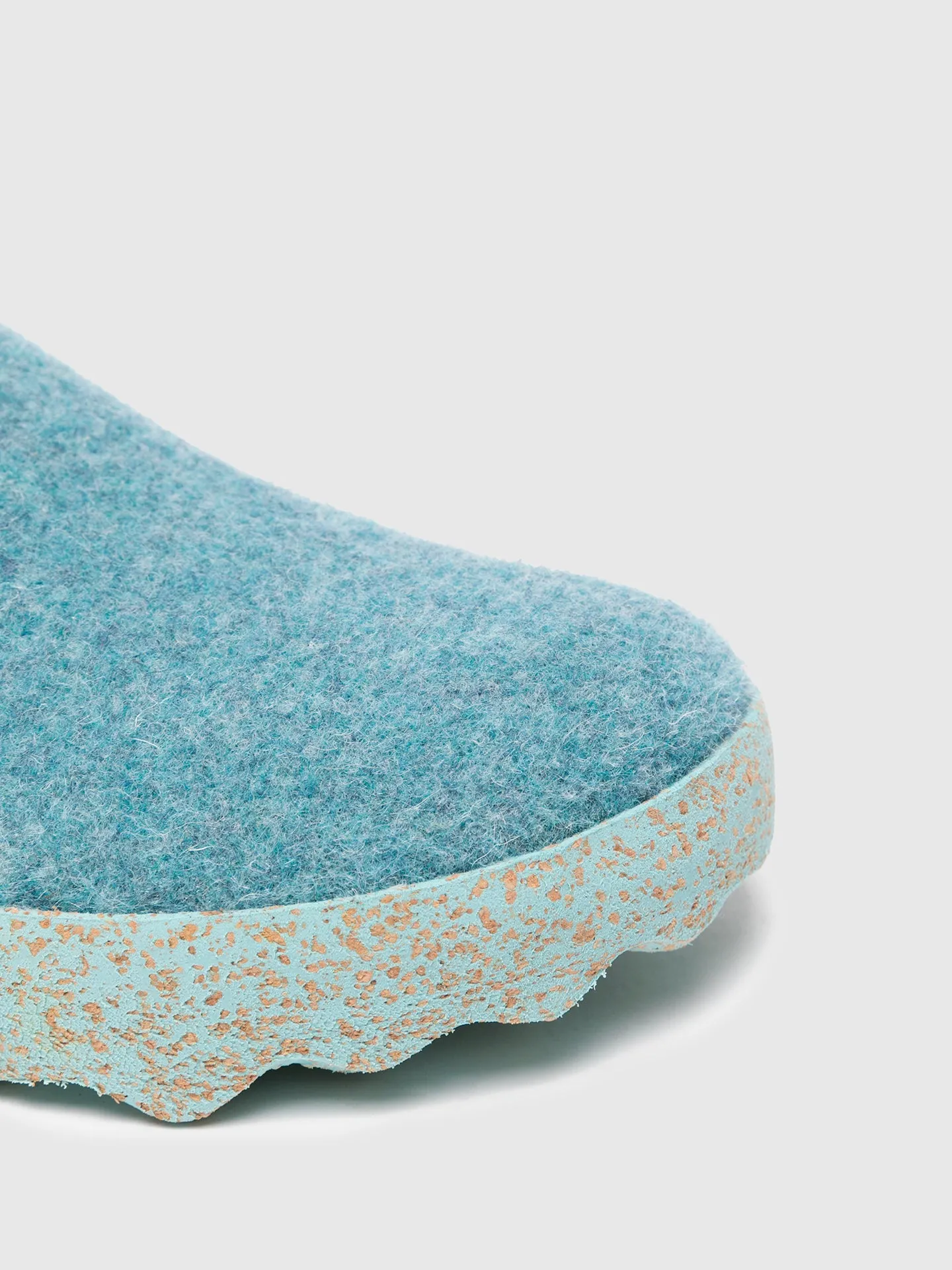 Round Toe Shoes CITY Lightblue
