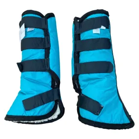 Toklat Fleece Shipping Boots in Aqua - 12" (Small)