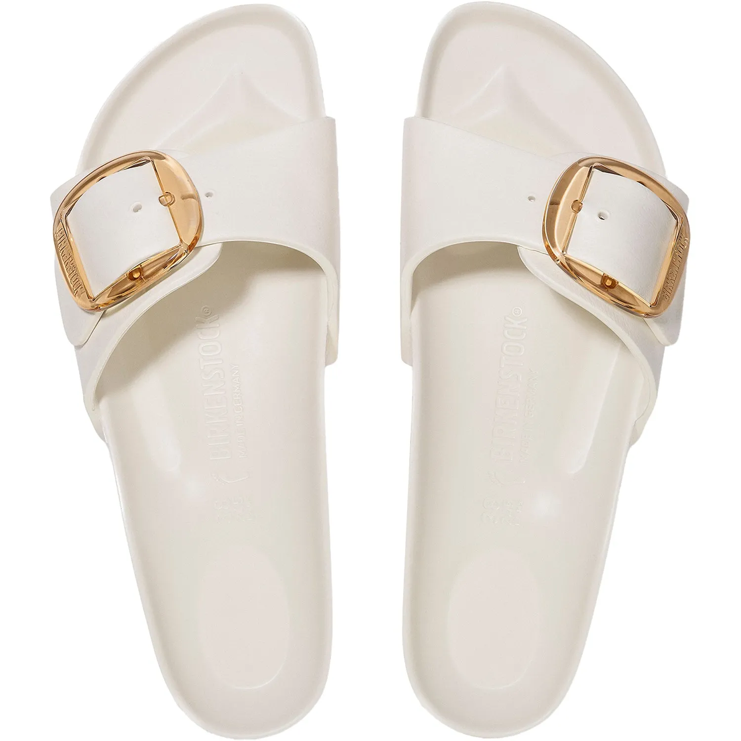 Women's Birkenstock Big Buckle Madrid Eva Eggshell