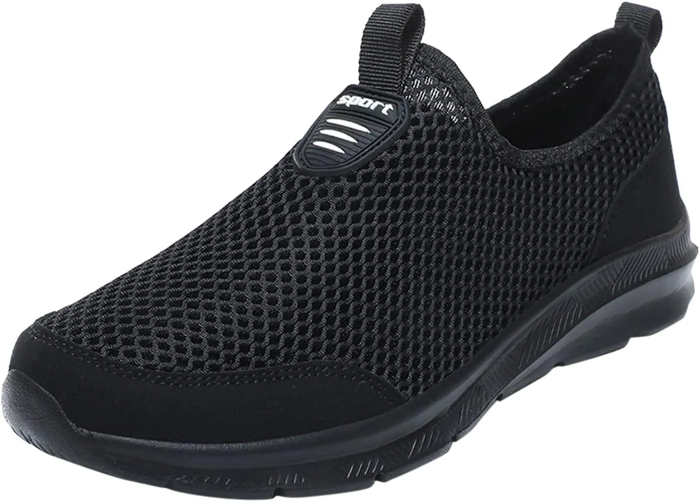 Women's Fashion Sneaker Non Slip Work Wide Comfortable Slip Resistant Work Shoes Slip On Walking Shoes for Women Womens Comfortable Loafers Mens Walking Sneakers