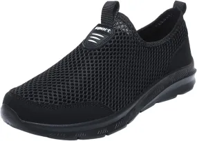 Women's Fashion Sneaker Non Slip Work Wide Comfortable Slip Resistant Work Shoes Slip On Walking Shoes for Women Womens Comfortable Loafers Mens Walking Sneakers